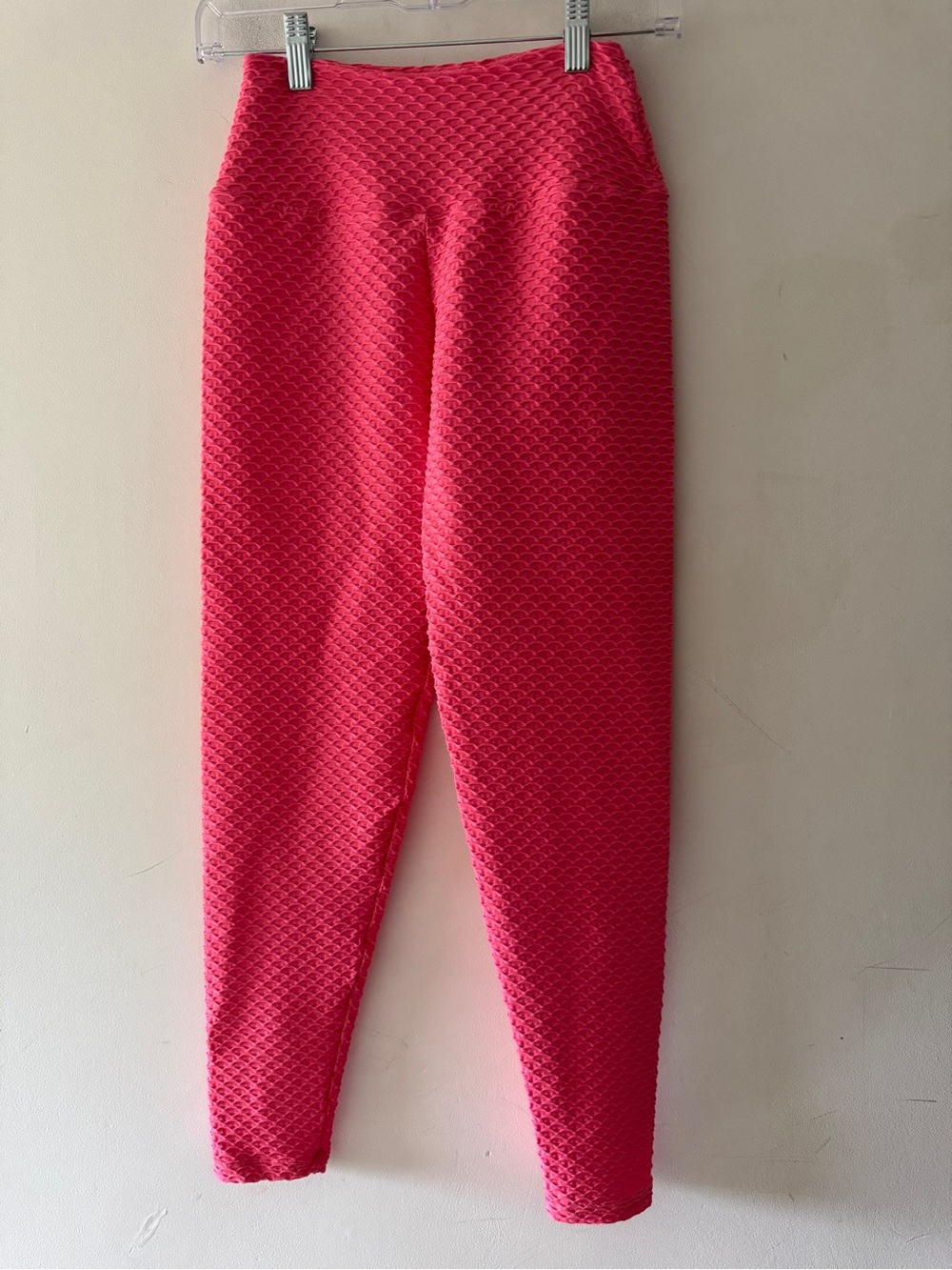 Booty by Brabants Pink Curvy Plus Croco Leggings